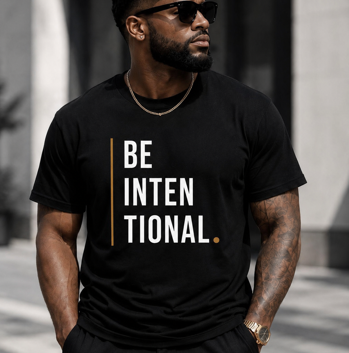 "Be Intentional" Men's Shirt